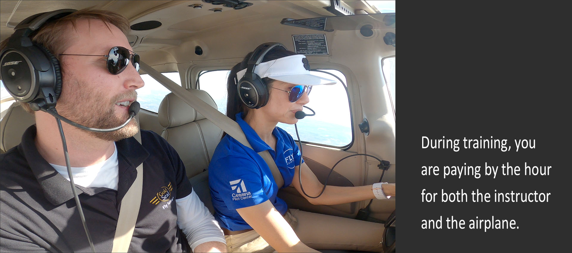 Gold Seal Flight Instructor with Student